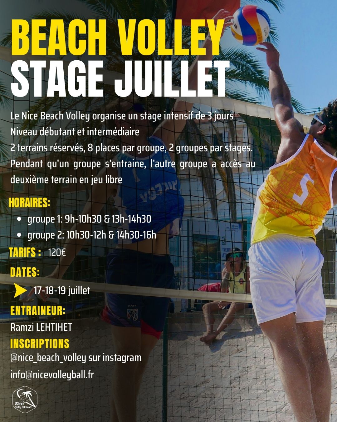 stage juillet